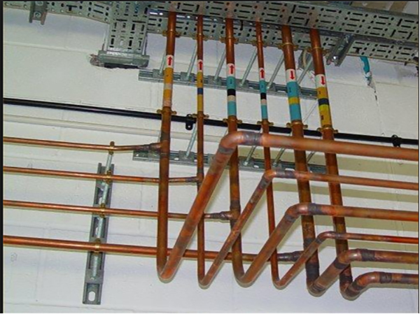 medical gas lines and systems installation picture